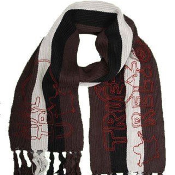 True Religion Brand Jeans Malibu Scarf - Picture 2 of 5